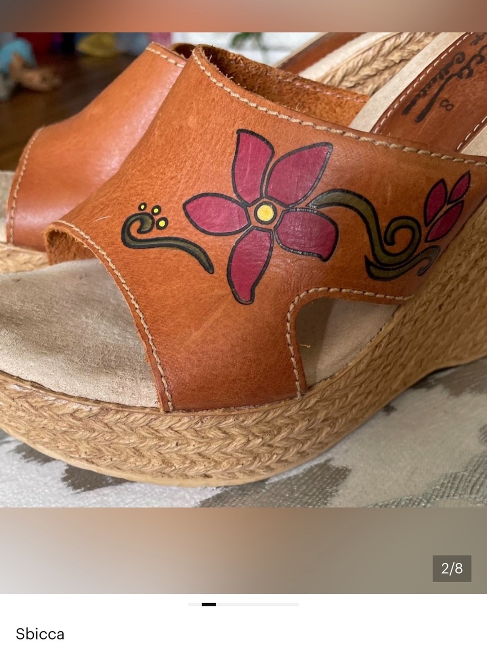 Sbicca Vintage Collection size 8 sandal